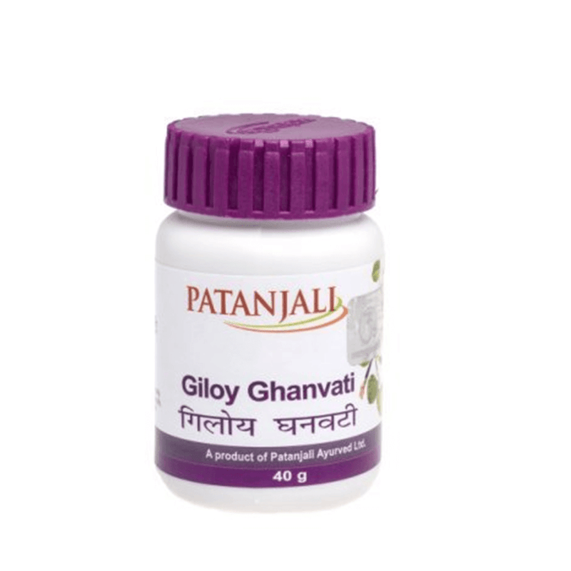 Picture of Patanjali Giloy Ghanvati-40 Tabs - Pack of 1