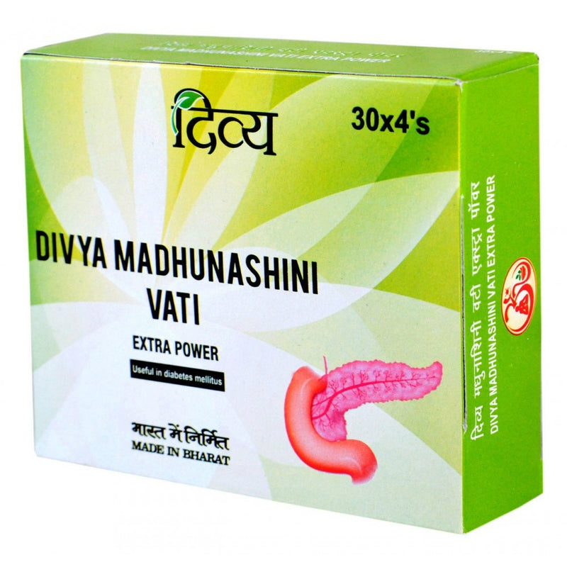 Picture of Patanjali Divya Madhunashini Vati Extra Power - Pack of 1 - 120 Tablets