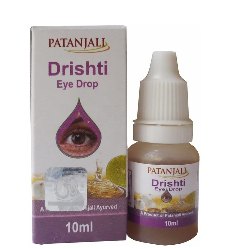 Show details for Patanjali Drishti Eye Drop - Pack of 1 - 10 ml Picture of Patanjali Drishti Eye Drop - Pack of 1 - 10 ml