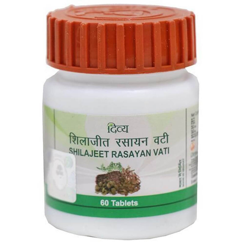 Show details for Patanjali Divya Shilajeet Rasayan Vati - 60 Tablets Picture of Patanjali Divya Shilajeet Rasayan Vati - 60 Tablets