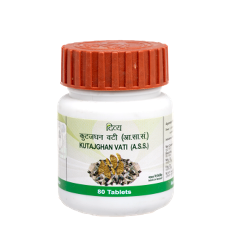 Picture of Patanjali Kutajghan Vati - 80 Tablets - Pack of 1