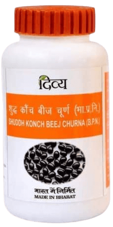 Picture of Patanjali Shuddh Konch Beej Churna (Mucuna Pruriens) - 100 gm - Pack of 1