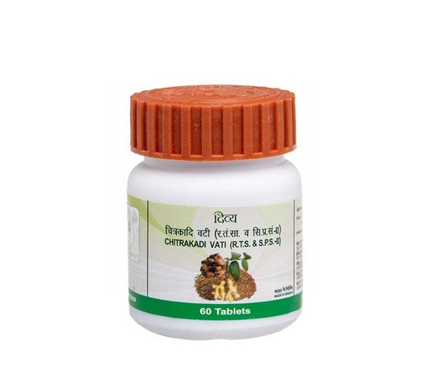 Show details for Patanjali Chitrakadi Vati 60 Tabs - Pack of 1 Picture of Patanjali Chitrakadi Vati 60 Tabs - Pack of 1