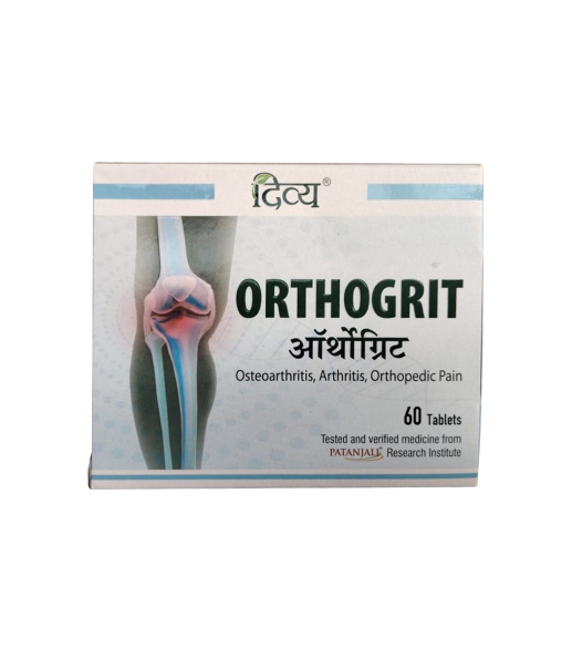 Picture of Patanjali Divya Orthogrit - 60 Tabs - Pack of 1