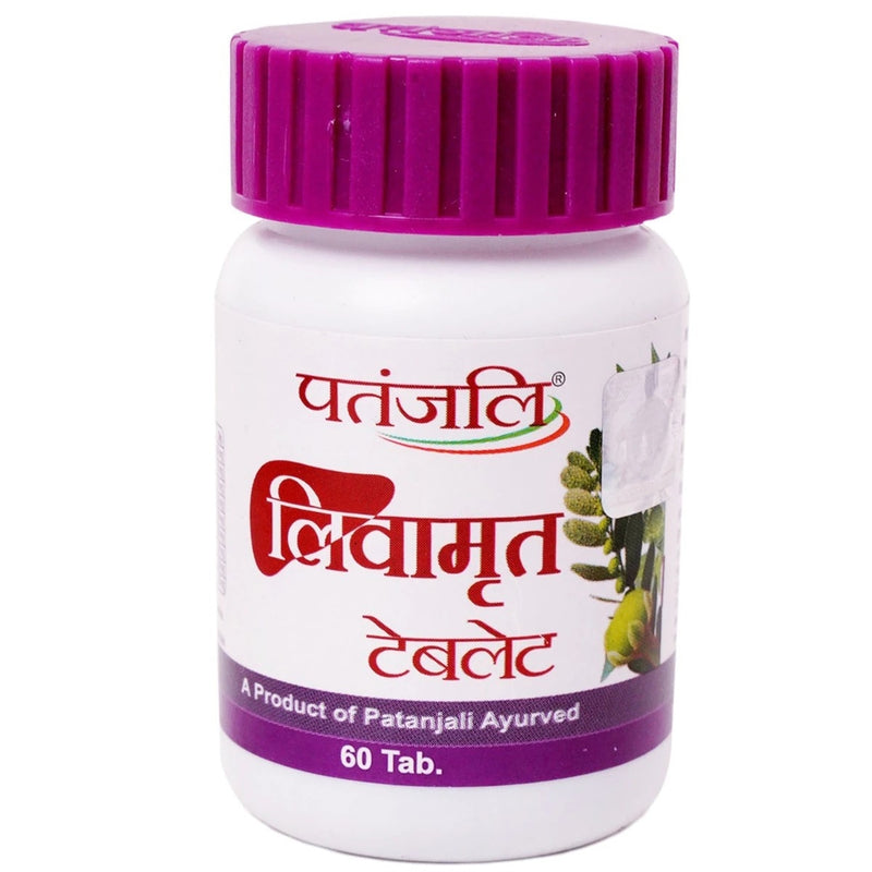 Picture of Patanjali Liv Amrit Tablets - 60 Tabs - Pack of 1