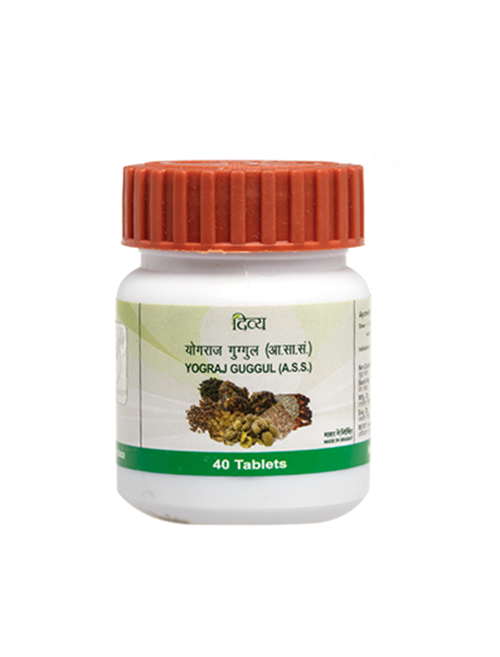 Show details for Patanjali Yograj Guggul - 40 tabs - Pack of 1 Picture of Patanjali Yograj Guggul - 40 tabs - Pack of 1