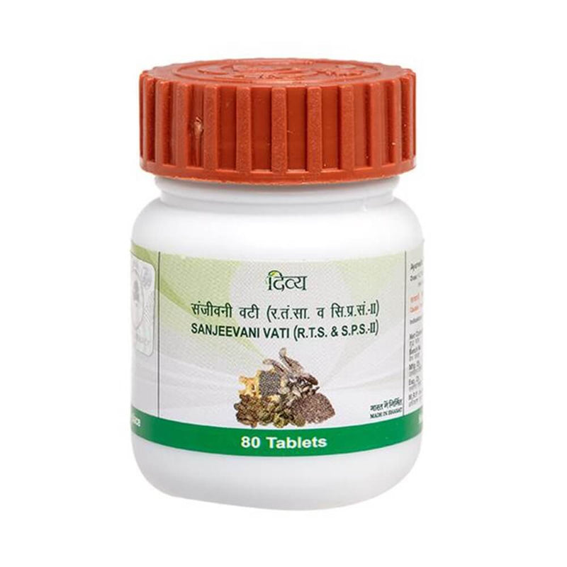 Show details for Patanjali Sanjivani Vati / Sanjeevani Vati - 80 tabs - Pack of 1 Picture of Patanjali Sanjivani Vati / Sanjeevani Vati - 80 tabs - Pack of 1