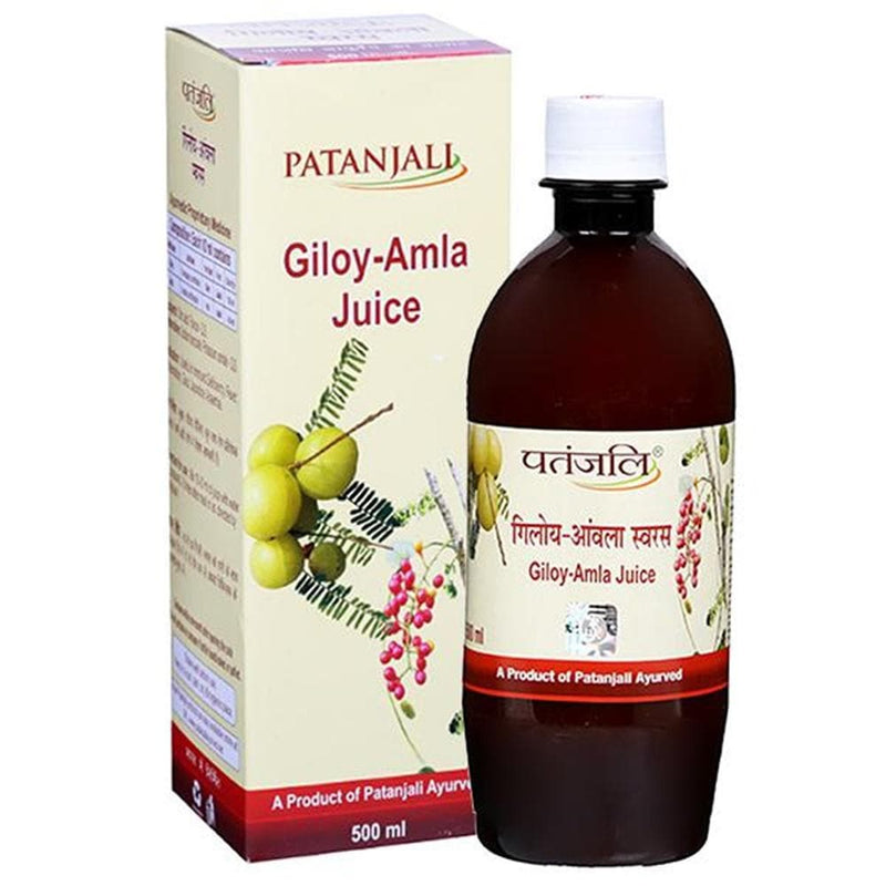 Show details for Patanjali Giloy Amla Juice - 500 ml - Pack of 1 Picture of Patanjali Giloy Amla Juice - 500 ml - Pack of 1
