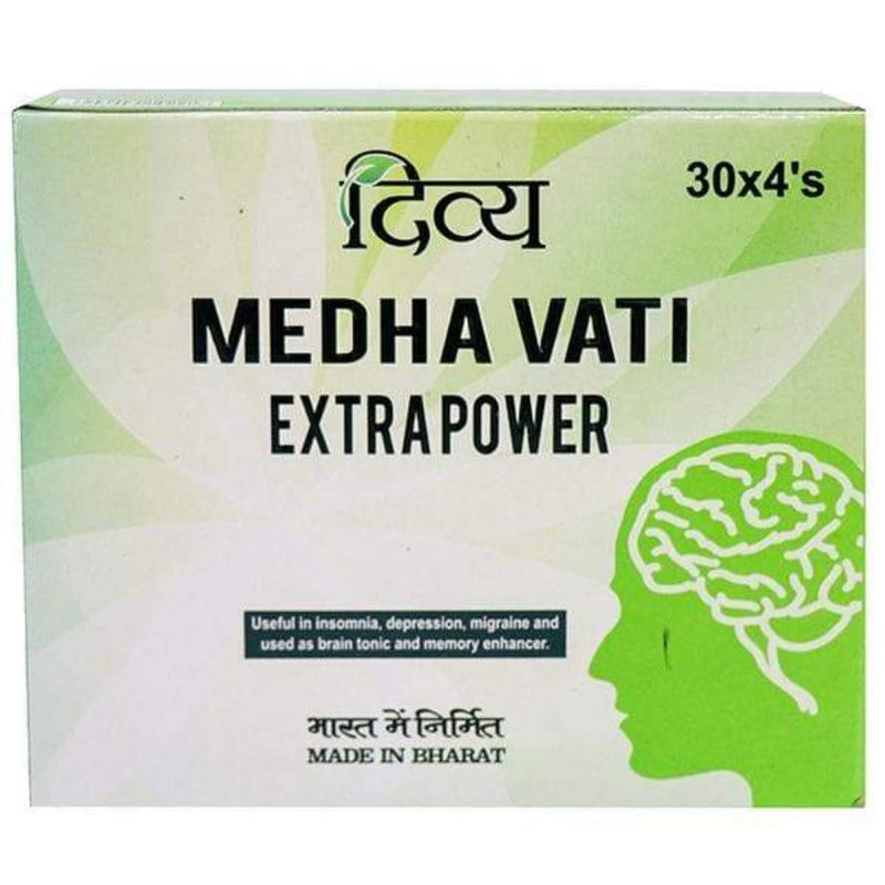 Picture of Patanjali Divya Medha Vati Extra Power - Pack of 1 - 120 Tablets