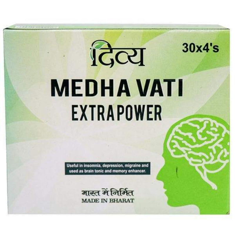 Show details for Patanjali Divya Medha Vati Extra Power - Pack of 1 - 120 Tablets Picture of Patanjali Divya Medha Vati Extra Power - Pack of 1 - 120 Tablets