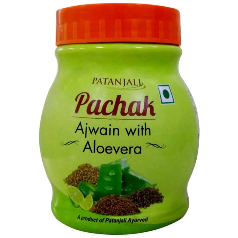 Show details for Patanjali Pachak Ajwain With Aloevera (100 GM) Picture of Patanjali Pachak Ajwain With Aloevera (100 GM)