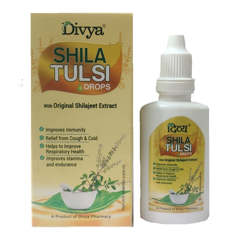 Picture of Patanjali Divya Shila Tulsi Drops - 30 ML