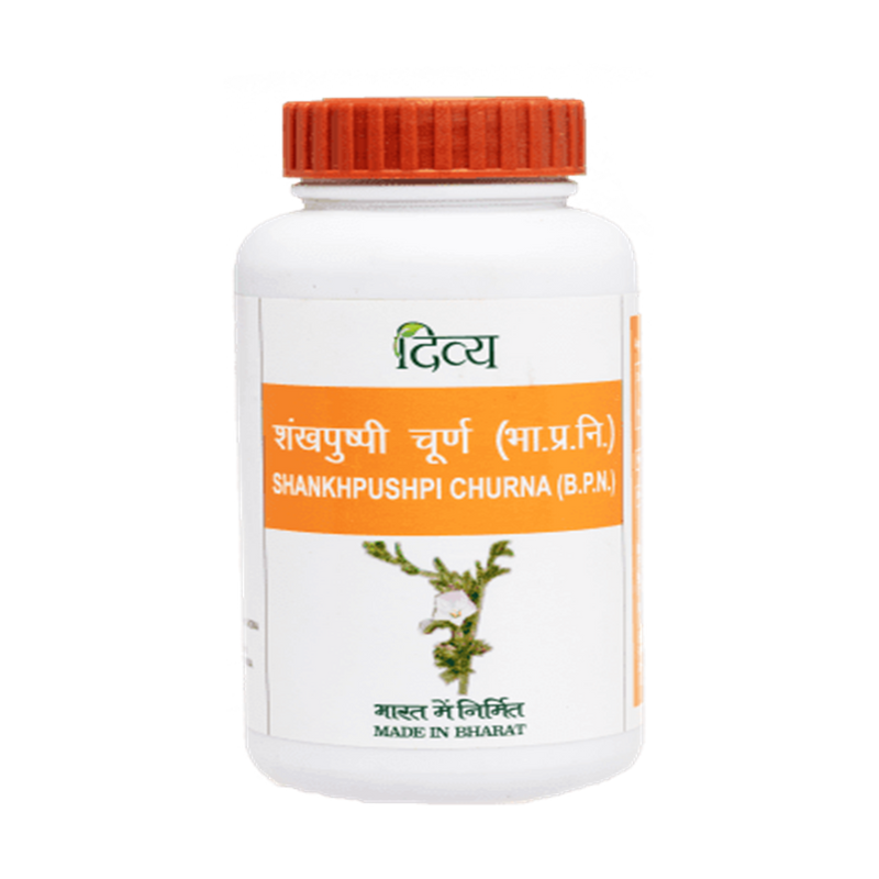 Show details for Patanjali Shankhpushpi Churna - 100 grams  Picture of Patanjali Shankhpushpi Churna - 100 grams