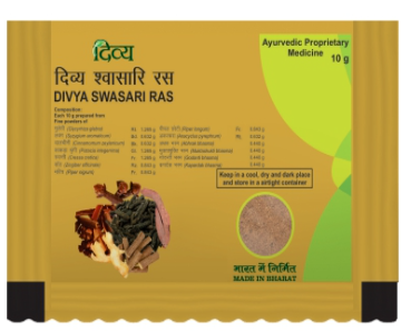 Picture of Patanjali Divya Swasari Ras - Pack of 1 - 10 grams 