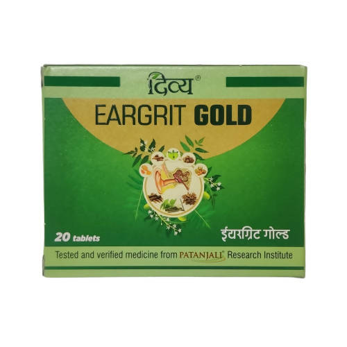 Picture of Patanjali Divya Eargrit Gold - 20 Tablets