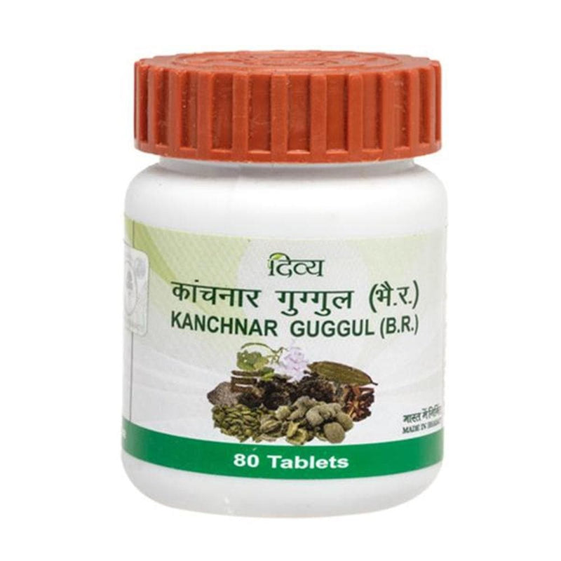Picture of Patanjali Kanchnar Guggul - 80 Tablets - Pack of 1