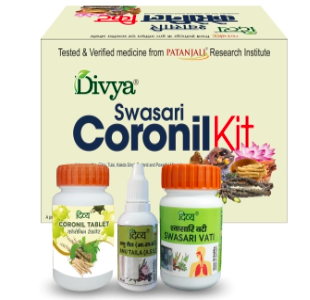 Picture of Patanjali Swasari Coronil Kit - Pack of 1