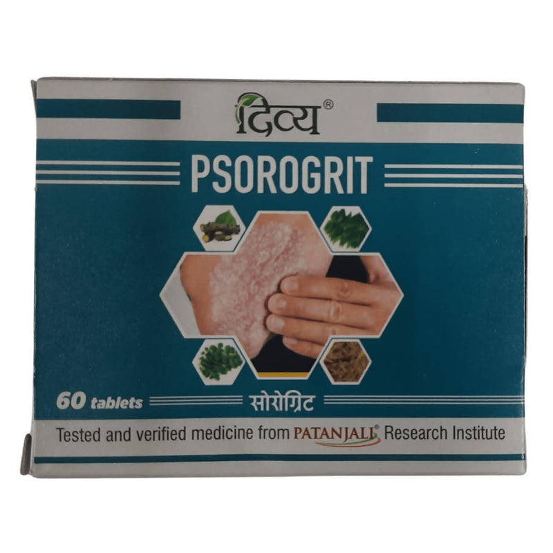 Picture of Patanjali Divya Psorogrit Tablets - 60 Tabs