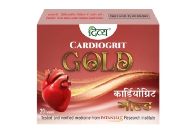 Picture of Patanjali Divya Cardiogrit Gold Tablets - 20 Tabs