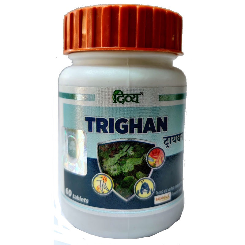 Picture of Patanjali Divya Trighan Tablets - 60 Tabs