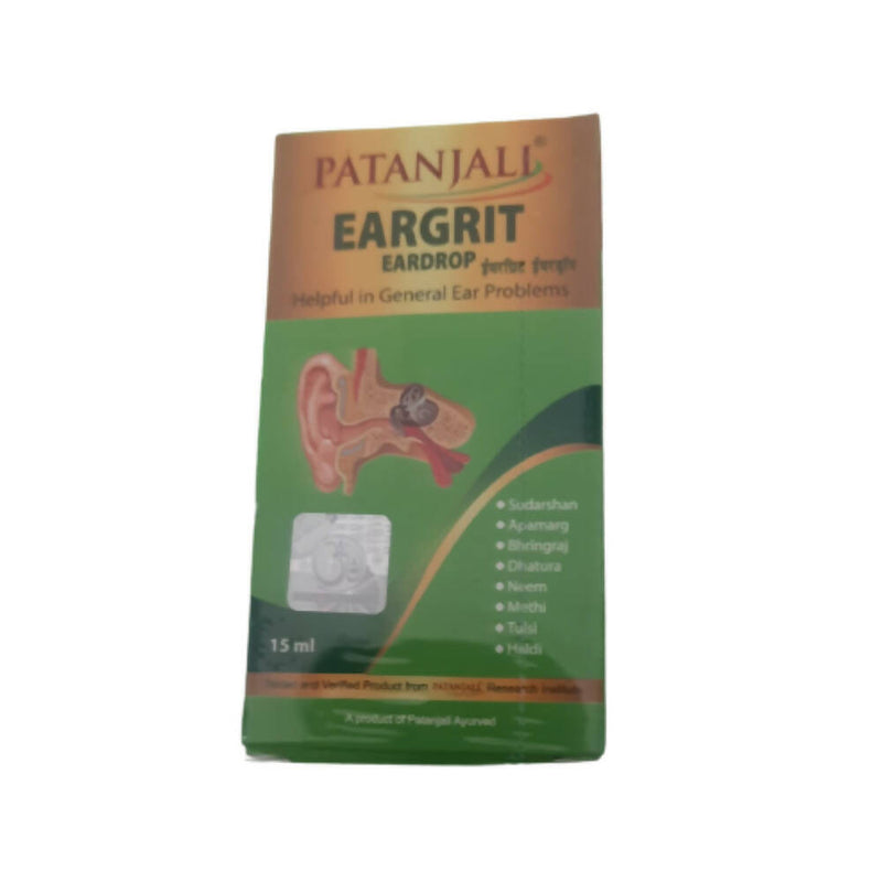 Show details for Patanjali Eargrit Ear Drops - 15 ml Picture of Patanjali Eargrit Ear Drops - 15 ml