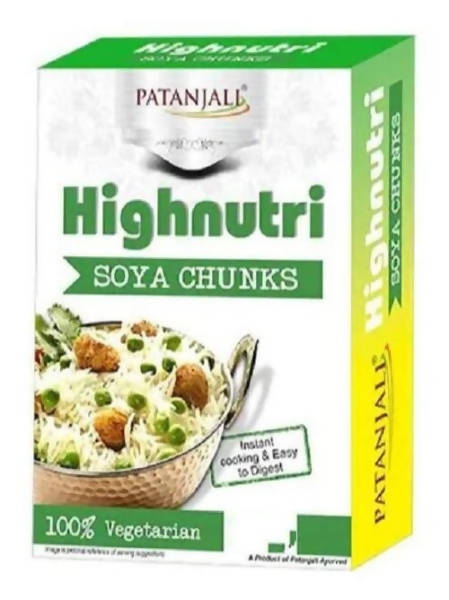 Picture of Patanjali Highnutri Soya Chunks - 220 gm