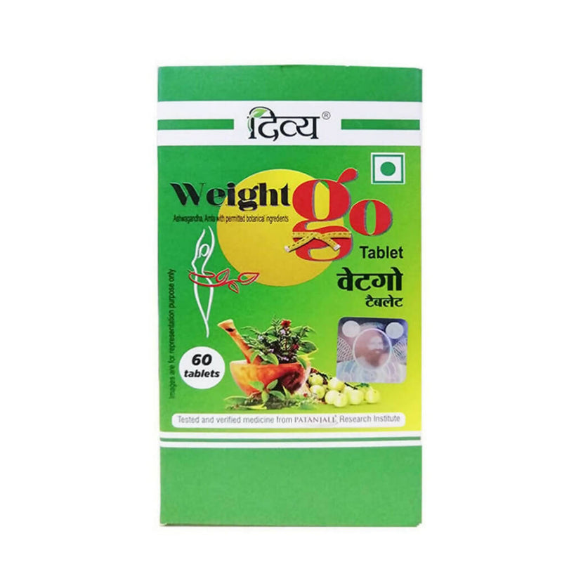 Picture of Patanjali Divya Weight Go Tablets - 60 Tabs