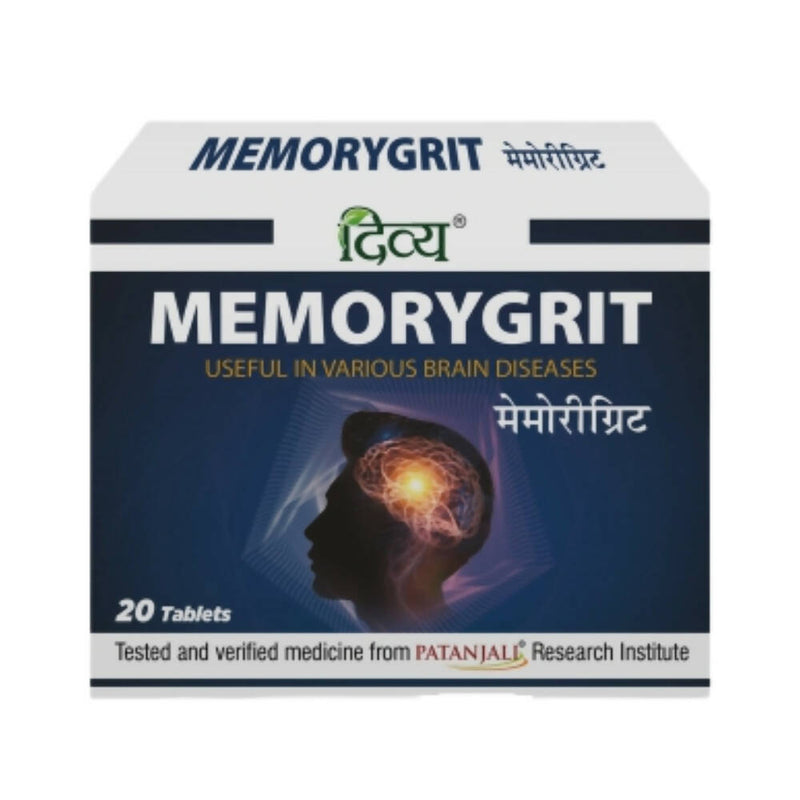 Picture of Patanjali Divya Memorygrit Tablets - 20 Tabs