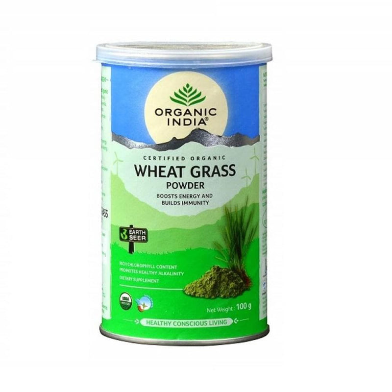 Picture of Organic India Wheat Grass Powder - 100 Gm