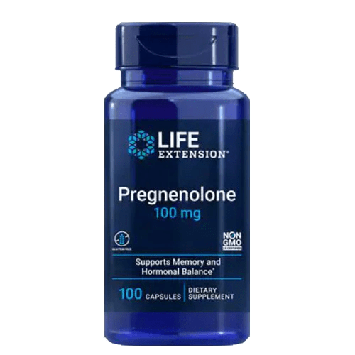Picture of Life Extension Pregnenolone 100 mg - 100 Capsules