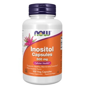 Picture of Now Foods Inositol Capsules 500 mg - 100 Veg Capsules