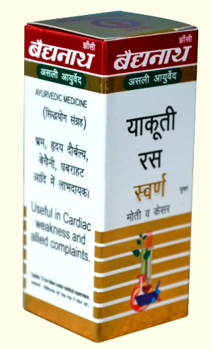 Show details for Baidyanath Yakuti Ras - 10 Tab Picture of Baidyanath Yakuti Ras - 10 Tab