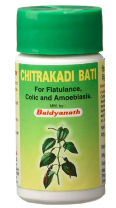 Show details for Baidyanath Jhansi Chitrakadi Bati - 80 Tablets Picture of Baidyanath Jhansi Chitrakadi Bati - 80 Tablets