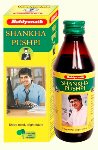 Picture of Baidyanath Shankhapushpi Syrup - 450 ml - Pack of 1