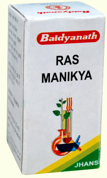Show details for Baidyanath Ras Manikya - 5 gm Picture of Baidyanath Ras Manikya - 5 gm