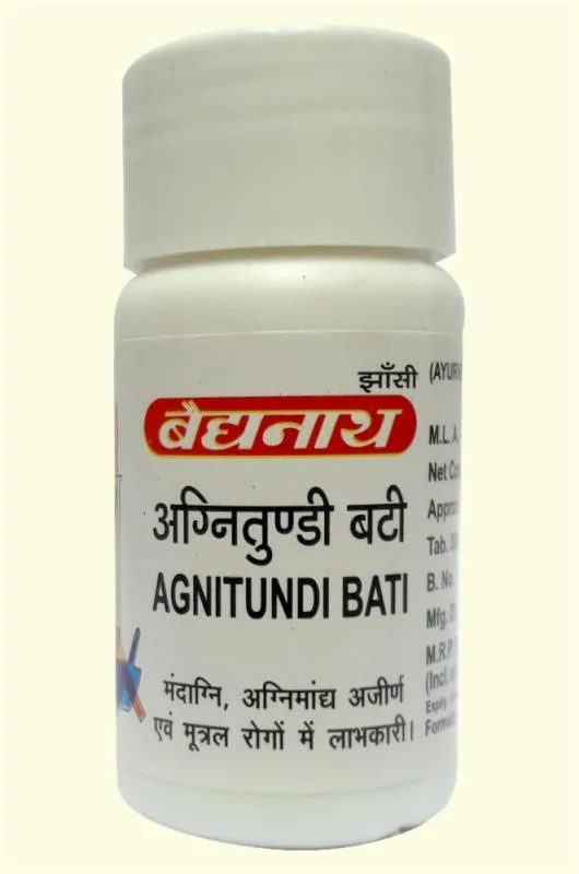 Show details for Baidyanath Agnitundi Bati - 80 Tabs Picture of Baidyanath Agnitundi Bati - 80 Tabs