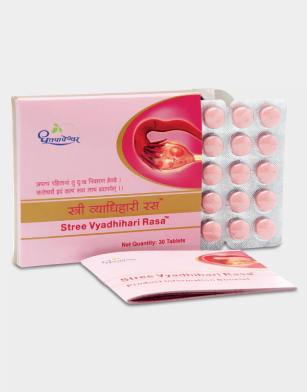 Picture of Dhootapapeshwar Stree Vyadhihari Rasa - 30 Tablets
