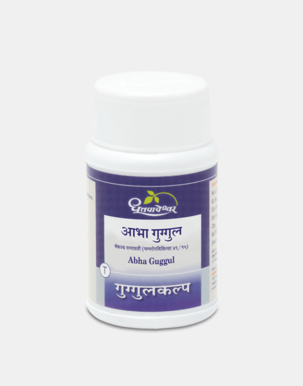 Picture of Dhootapapeshwar Abha Guggul Tablets - 60 Tablets 