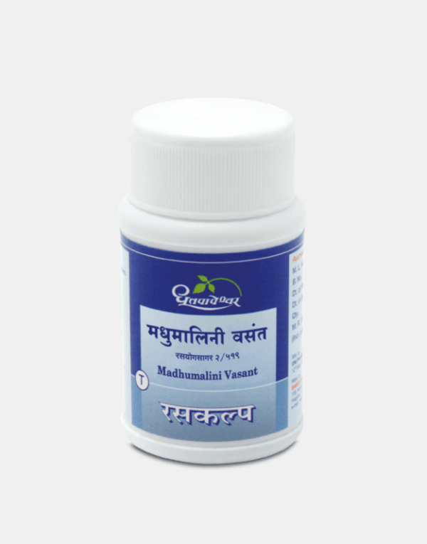 Picture of Dhootapapeshwar Madhumalini Vasant Tablets - 60 Tablets