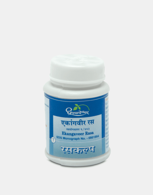 Picture of Dhootapapeshwar Ekangaveer Rasa Tablets - 30 Tabs