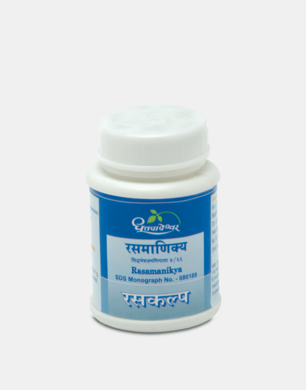Picture of Dhootapapeshwar Rasamanikya Powder - 5 gm