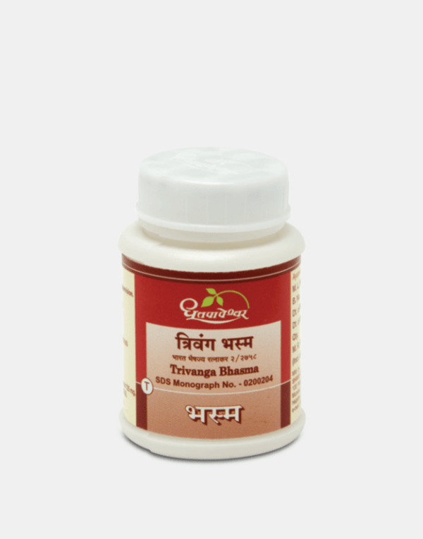 Picture of Dhootapapeshwar Trivanga Bhasma Powder - 10 gm
