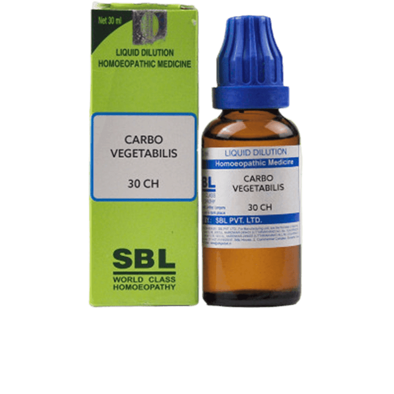 Show details for SBL Homeopathy Carbo Vegetabilis Dilution - 30 ml Picture of SBL Homeopathy Carbo Vegetabilis Dilution - 30 ml