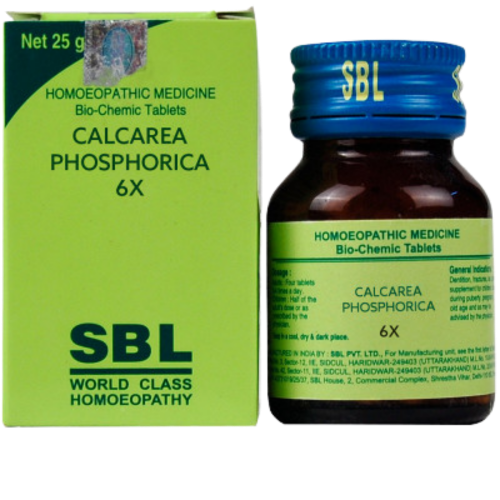 Show details for SBL Homeopathy Calcarea Phosphorica Biochemic Tablets Picture of SBL Homeopathy Calcarea Phosphorica Biochemic Tablets