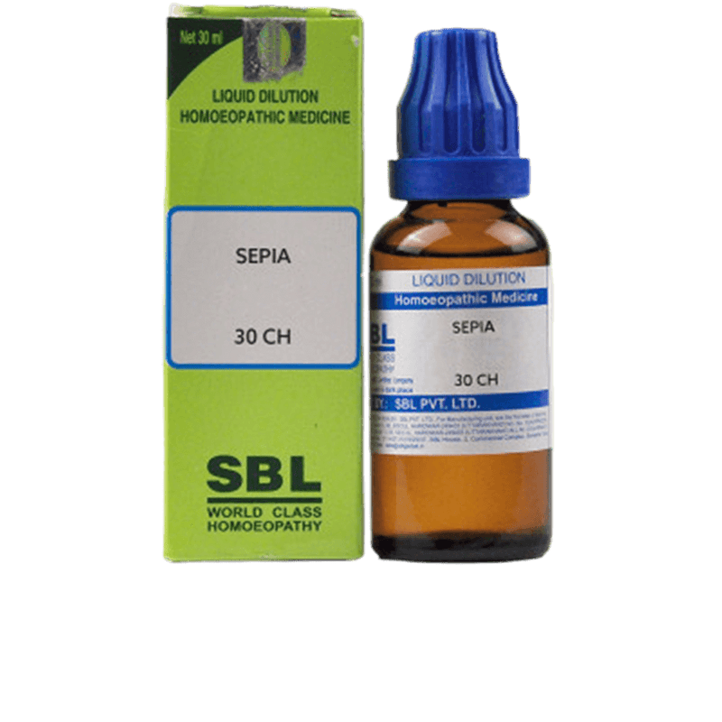 Picture of SBL Homeopathy Sepia Dilution - 30 ml