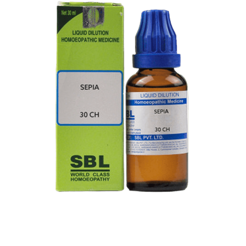 Show details for SBL Homeopathy Sepia Dilution - 30 ml Picture of SBL Homeopathy Sepia Dilution - 30 ml