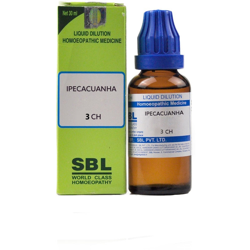 Picture of SBL Homeopathy Ipecacuanha Dilution - 30 ml
