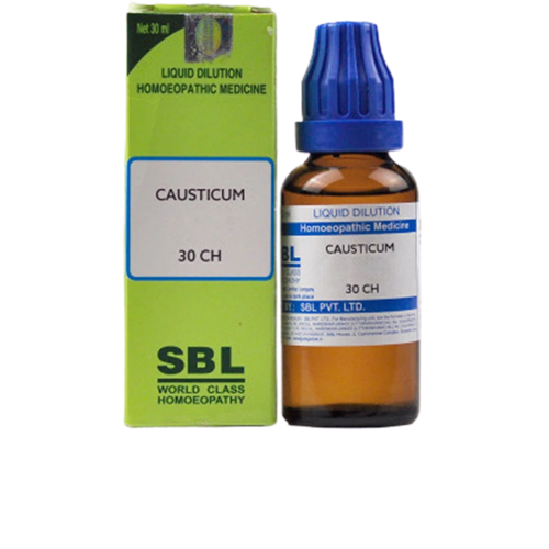 Show details for SBL Homeopathy Causticum Dilution - 30 ML Picture of SBL Homeopathy Causticum Dilution - 30 ML