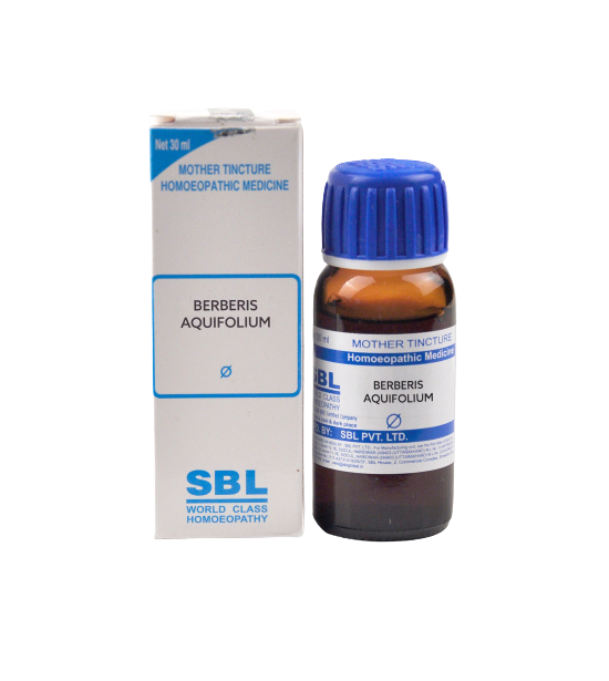 Show details for SBL Homeopathy Berberis Aquifolium Mother Tincture Q - 30 ml Picture of SBL Homeopathy Berberis Aquifolium Mother Tincture Q - 30 ml