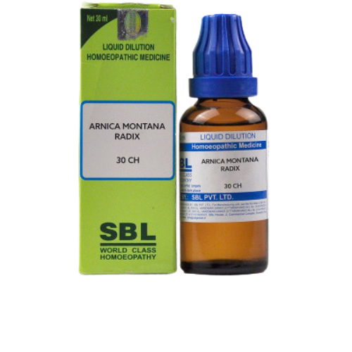 Picture of SBL Homeopathy Arnica Montana Radix Dilution - 30 ml